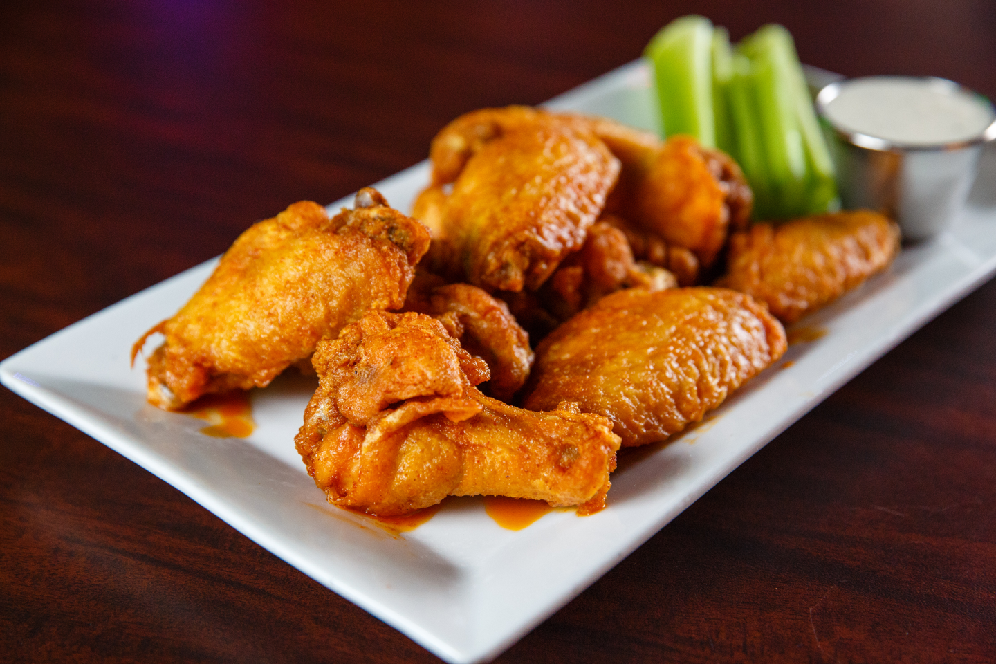 Nemo's famous wings at HeadPinz